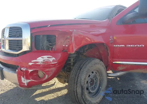 2006 Dodge Ram 2500 Laramie z USA, uszkodzony, nr VIN 3D7KS29C46G229433